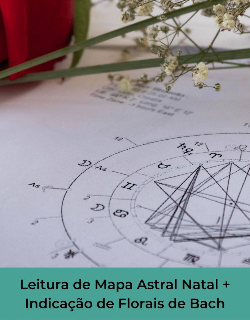 nossos serviços - Leitura de mapa astral natal + Florais de Bach